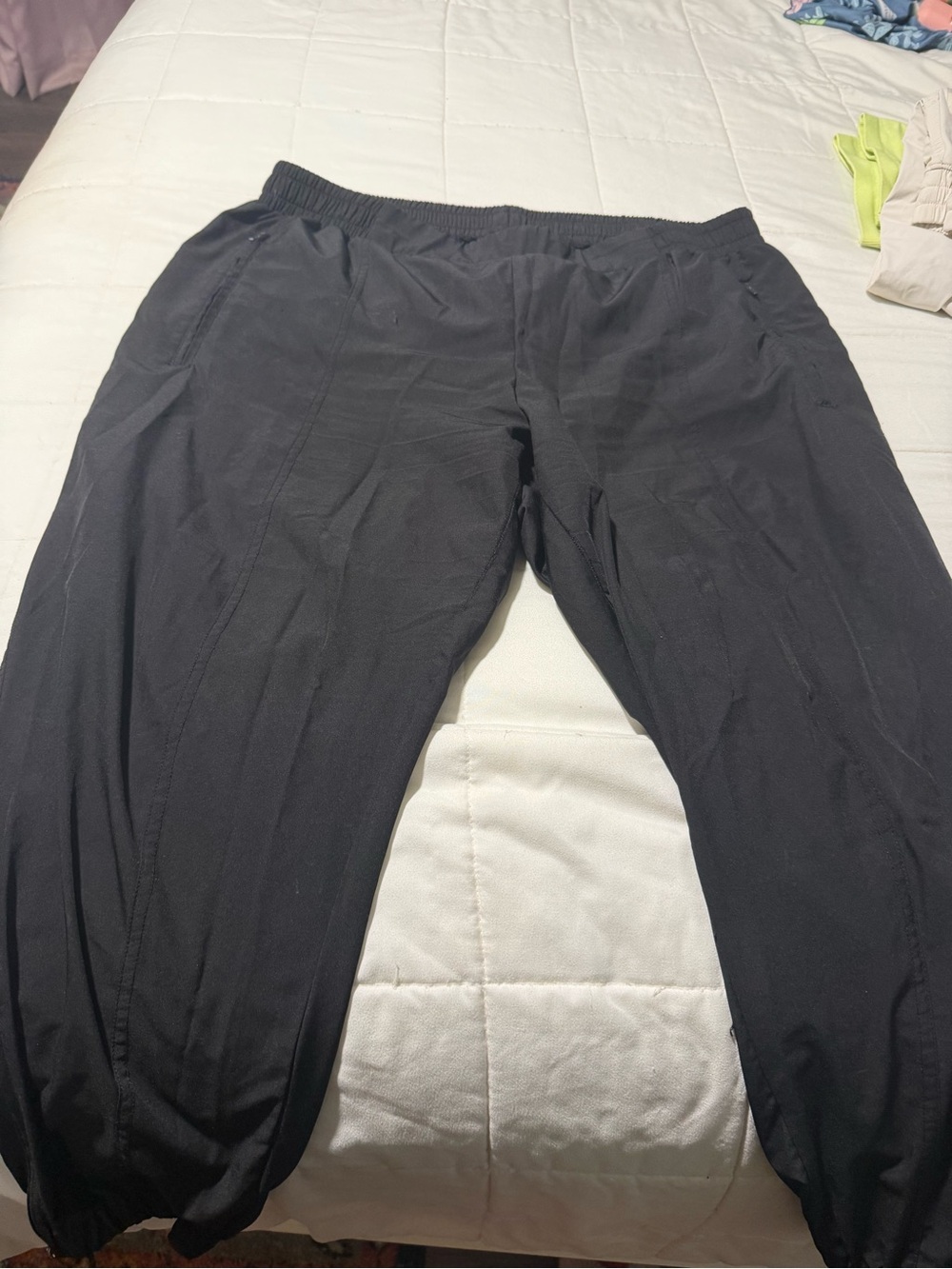 Old Navy Black Women's Elastic-Waist Jogger Pants